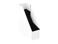 J.Burrows Collapsible Cardboard Magazine File White
