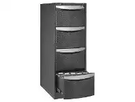 Officeworks Stilford 4 Drawer Filing Cabinet Graphite offer