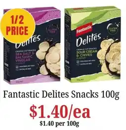 Farmer Jack's Fantastic Delites Snacks offer