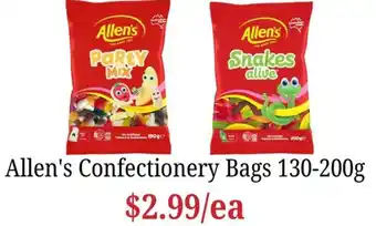 Farmer Jack's Allen's Confectionery Bags offer