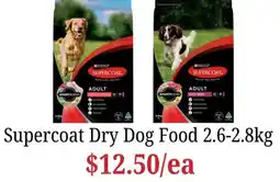 Farmer Jack's Supercoat Dry Dog Food offer
