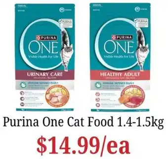 Farmer Jack's Purina One Cat Food offer