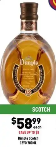 Liquor Legends Dimple Scotch offer