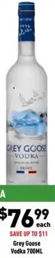Liquor Legends Grey Goose Vodka offer