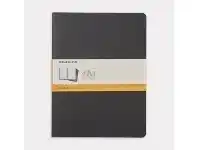 Officeworks Moleskine Cahier Ruled Notebooks Extra Large Black 3 Pack offer