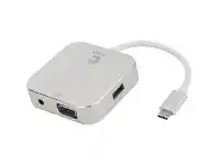 Officeworks Comsol USB-C to HDMI, VGA, USB 3.0 and Audio Adapter offer