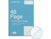 Officeworks Studymate A4 70gsm 11mm Ruled Project Book 48 Page offer