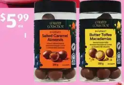 ALDI Curated Collection Gourmet Chocolate Coated Nuts offer