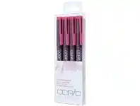 Officeworks Copic Multiliner Marker Assorted Pink 4 Pack offer