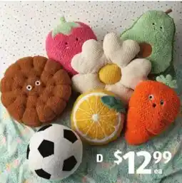 ALDI Kids Plush Cushions offer