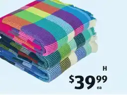ALDI Cotton Waffle Blanket - Single Size offer