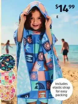 ALDI Kids Beach Poncho offer