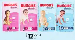 ALDI Huggies Open Crawler or Toddler Nappies offer