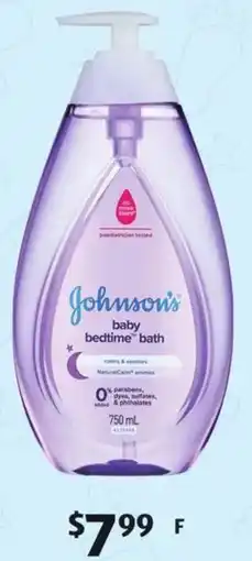 ALDI Johnson's Baby Bedtime Bath offer
