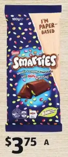 ALDI Nestlé Smarties Block offer