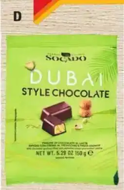 ALDI Socado Dubai Style Chocolate Bites offer