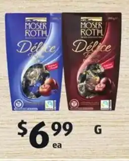 ALDI Moser Roth Délice Truffles offer