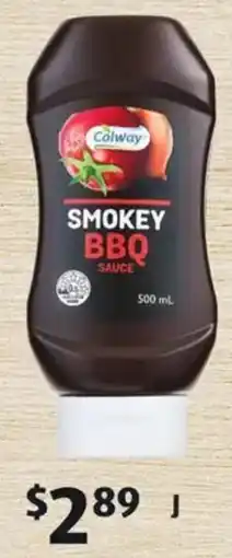ALDI Colway BBQ Sauce offer