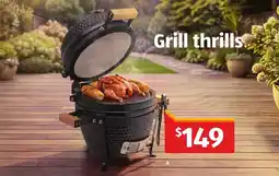 ALDI Kamado 13" Ceramic BBQ offer