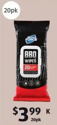ALDI BBQ Wipes 20pk offer