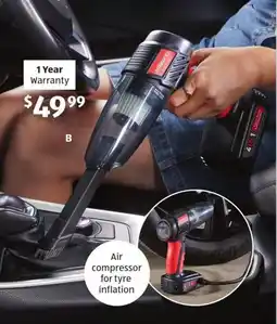 ALDI Multifunctional Car Vacuum Cleaner offer