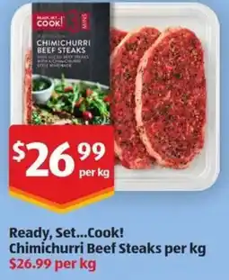 ALDI Chimichurri Beef Steaks offer