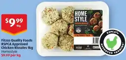 ALDI Chicken Rissoles offer