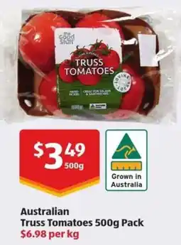 ALDI Australian Truss Tomatoes offer
