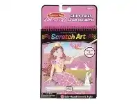 Melissa and Doug Melissa & Doug On the Go Scratch Art Book Fairy