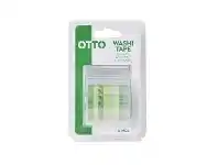 Officeworks Otto Washi Tape Green 8 Pack offer