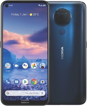 The Good Guys Nokia 5.4 128GB with Android One - Polar Night offer