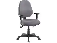 Officeworks Pago Matrix II Plus Heavy-Duty Ergonomic Chair Arms Charcoal offer