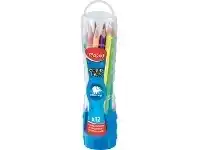 Officeworks Maped Colour Peps Pencils with Squeezy Tube 12 Pack offer