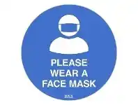 Officeworks DURUS Face Mask Floor Decal offer