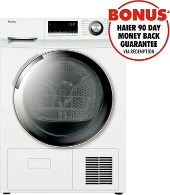 The Good Guys Haier 8kg Condenser Dryer offer
