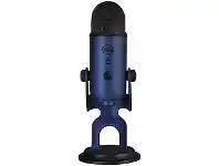 Officeworks Blue Microphones Blue Yeti 3-Capsule USB Microphone Blue offer