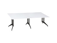 Stilford Professional Meeting Room Table 2400 x 1200mm White