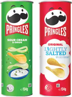 IGA Pringles Chips 118‑134g Selected Varieties offer