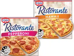 IGA Dr. Oetker Ristorante Pizza 310‑390g Selected Varieties offer