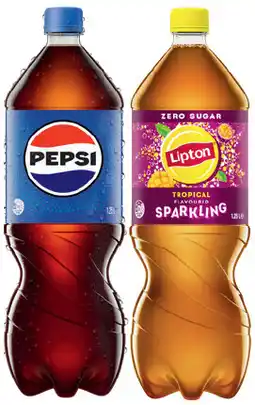 IGA Pepsi or Lipton Sparkling Iced Tea I.25 Litre Selected Varieties offer