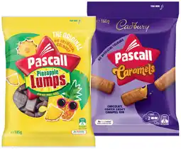 IGA Pascall Chocolate Share Bag 160‑185g or Cadbury Bitesize 120‑150g Selected Varieties offer