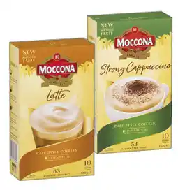 IGA Moccona Coffee Sachets Selected Varieties offer