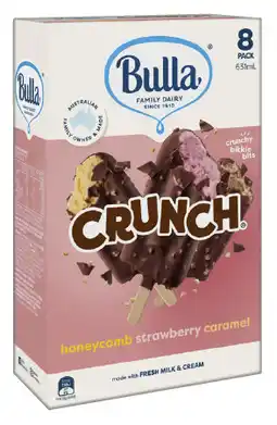 IGA Bulla Ice Cream Sticks 8‑14 Pack Selected Varieties offer