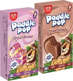 IGA Streets Paddle Pop Selected Varieties offer