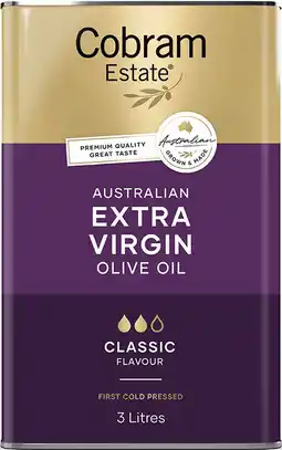 IGA Cobram Estate Extra Virgin Olive Oil Selected Varieties offer