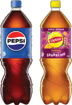 IGA Pepsi or Lipton Sparkling Iced Tea I.25 Litre Selected Varieties offer