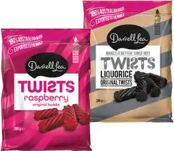 IGA Darrell Lea Liquorice Share‑280g Selected Varieties offer