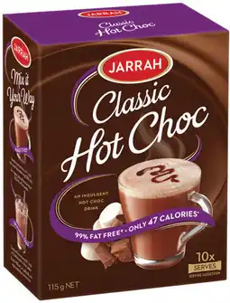 IGA Jarrah Hot Chocolate Sachets 8‑10 Pack Selected Varieties offer