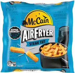 IGA McCain Air Fryer Chips 750g or Hash Brown 525g Selected Varieties offer
