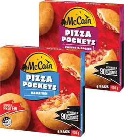 IGA McCain Pizza Pockets Selected Varieties offer